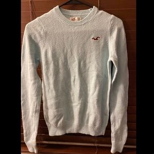 Hollister Baby Blue Knit Sweater